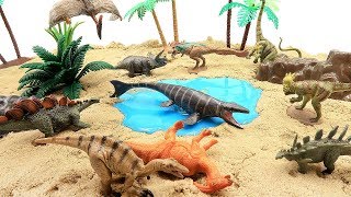 How To Make Jurassic World Dinosaurs Island Dinosaur Mini Toy Set For Kids Mosasaurus Rex [upl. by Laurence220]