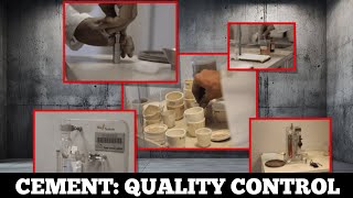 The Science of Cement Quality Control Testing Methods [upl. by Trilly981]