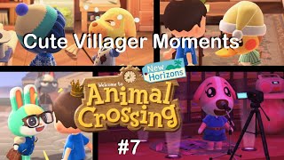 Cute Villager Moments in ACNH 7 [upl. by Giraud]