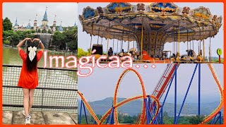 Imagicaa theme park I Hotel in a walking distance I Room tour I Ticket price I Worth it or not [upl. by Rufford]