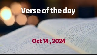 Verse of the day  October 14 2024  Matthew 66 [upl. by Loria97]