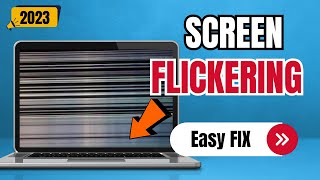 How to Fix SCREEN FLICKERING amp FLASHING Problem in Windows Laptop EASY FIX [upl. by Diraj]