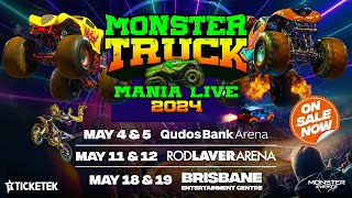 Monster Truck Mania Live  2024 Australian Tour [upl. by Qiratla]