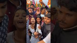 हर गली कूचे से एक ही आवाज जय “हिंदू राष्ट्र”  sanatanhinduektapadyatra bageshwardham reelsvideo [upl. by Aljan]