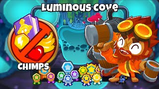 Luminous Cove CHIMPS WalkthroughGuide  Bloons TD6 [upl. by Ferrell706]