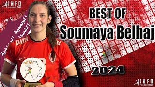 Best Of Soumaya Belhaj ASFS AfricanClubChampionship 2024 [upl. by Nohtiek]