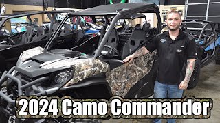 2024 Can Am Commander XT CAMO Talk around [upl. by Harwell]