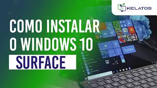 Como instalar o Windows 10 em uma Surface [upl. by Cooke914]