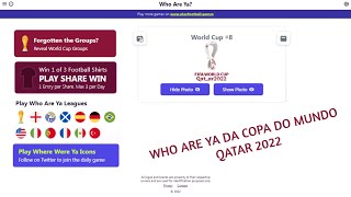 WHO ARE YA COPA DO MUNDO [upl. by Attelra119]