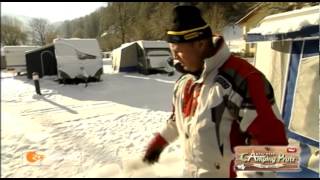 Wintercamping Tirol quotZDFReportagequot live vom AktivCamping Prutz  Tirol [upl. by Omlesna]