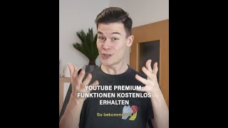 YouTube Premium Funktionen kostenlos  shorts [upl. by Ainegul]