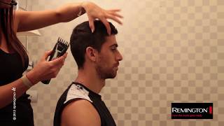 Tutoriel  Coupe de cheveux homme avec la tondeuse Pro Power Series HC5750 [upl. by Gambell]