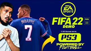 😱FIFA 22 PS3  Demo Oficial  Cubans Gamers✅ [upl. by Vladimar]