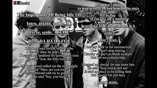 Oasis  The Importance Of Being Idle Standard Tuning Backing Track Karaoke [upl. by Ellinad393]