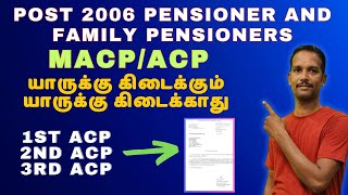 MACP PESION HIKE POST 2006 PENSIONER amp FAMILY PENSIONER defencepensioners familypension defence [upl. by Nelleeus]