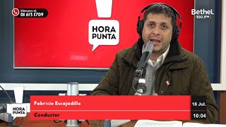 🔴 HORA PUNTA I EN VIVO CON FABRICIO ESCAJADILLO I VIERNES 9 DE AGOSTO [upl. by Tristam]