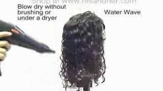 His amp Her Hair  How to weave Water Wave hair extensions at wwwhisandhercom [upl. by Lyndsie]