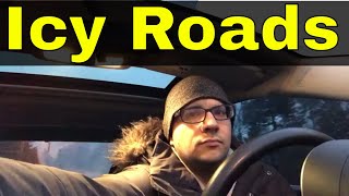 4 Tips For Driving On Icy RoadsDriving Tips [upl. by Sukey]