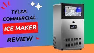 TYLZA Commercial Ice Maker Review [upl. by Swann253]