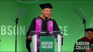 Zixu quotHa Haquot Ha MBA24 2024 Babson College Graduate Student Speaker [upl. by Lugo686]