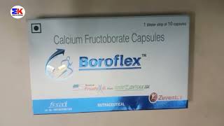 Boroflex Capsule  Calcium Fructoborate Capsule  Boroflex Capsule Uses Benefits Dosage Review [upl. by Ydnew]