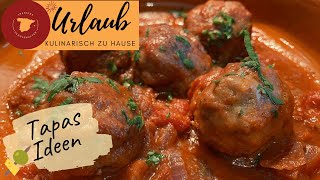 🇪🇸 Albondigas in Tomatensauce  DER Tapas Klassiker 🇪🇸 [upl. by Lirba]