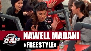 Nawell Madani lâche un freestyle PlanèteRap [upl. by Holtz]