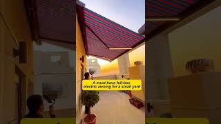 Fully box awning suitable for front yard installationawnings fabricawning [upl. by Francesca]