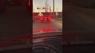 Union Pacific dolese passes through council rd okc ok [upl. by Idden697]