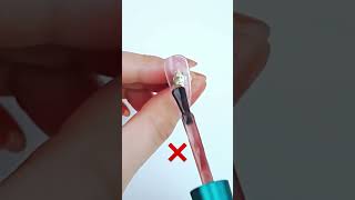 How to apply nail gel polish evenly nails nailtutorial nailart nailtech naildesign [upl. by Tletski951]