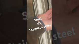 Steel vs stainless steel physics diy magnettricks fun [upl. by Alad200]