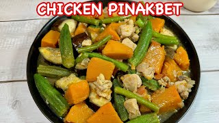 CHICKEN PINAKBET How to cook SPECIAL CHICKEN PINAKBET  Pinoy Simple Cooking [upl. by Nas]