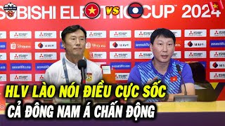 Họp Báo Việt Nam vs Lào HLV Lào Nói Điều CỰC SỐC Khiến Cả Đông Nam Á Chấn Động [upl. by Neirod584]