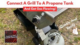 How To CONNECT A PROPANE Tank To Grill NEW 👍🔥 [upl. by Babette]