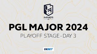 PGL CS2 Major Copenhagen 2024  Playoffs  Day 3  MN [upl. by Bolan]