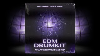 EDM DRUM KIT 2024  Drum Kit Download [upl. by Antonia]