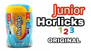 Junior Horlicks Stage 1 13 years Health amp Nutrition drink  500 g Jar Original flavor [upl. by Aztiram]