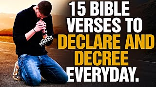 Gods Bible Promises To Decree and Declare Over Your Life [upl. by Sturges]