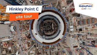 Behind the scenes site tour of Hinkley Point C  September 2023 [upl. by Onder]