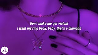 carolesdaughter  Violent nightcore lyrics [upl. by Ybsorc67]