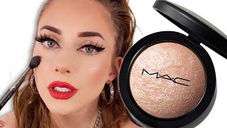 MAC Cosmetics Mineralize Skin Finish Highlighter Review  Soft amp Gentle [upl. by Maudie305]