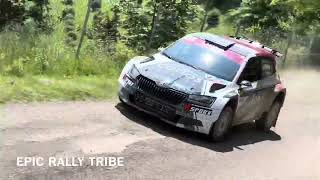 Rally San Marino 2023 HIGHLIGHTS SS4 “LUNANO 1” Big Jump and Mistakes [upl. by Tymes172]