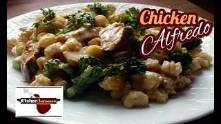 How to Make Delicious Chicken Alfredo from Scratch Alfredo Sauce Recipe  Kitchen Instruments [upl. by Hsital850]