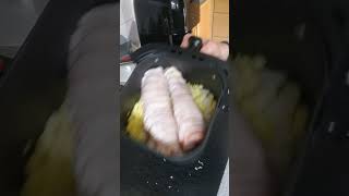 Nicole Schnabler Schweinefilet im Speck Mantel in 20 Minuten im Tupperware Airfryer Teil 1 [upl. by Dianna957]