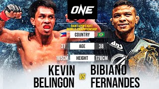 Kevin Belingon vs Bibiano Fernandes II  Full Fight Replay [upl. by Esmaria]