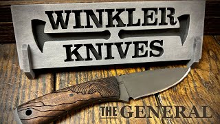 Winkler  The General  Mast Knife Shop Exclusive [upl. by Lynett]