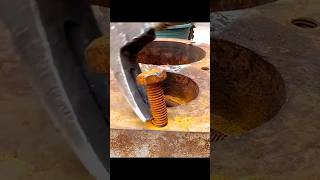 How to Remove Nuts from Holes Easily   east tricks tricks video shorts [upl. by Haimorej]