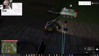 courseplay tutorial 5  shovel loading [upl. by Atilol]