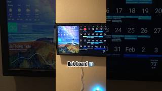 Unleash the power of Dakboard Apple and Google calendar integration 📅 [upl. by Nrublim]