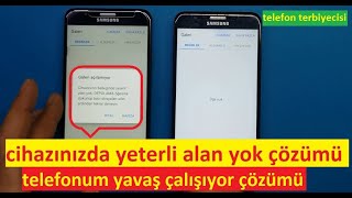 telefon hafızası boş ama dolu gösteriyor çözümü [upl. by Aliuqet]